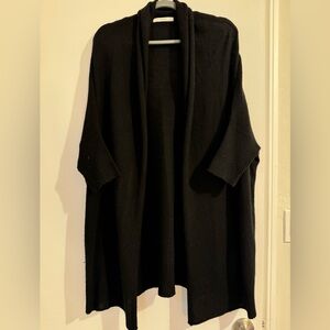 Subtle Luxury Black Women's Cardigan